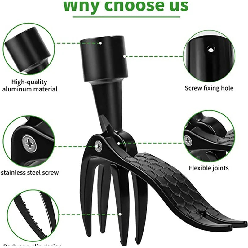 Quick-Release Weed Puller